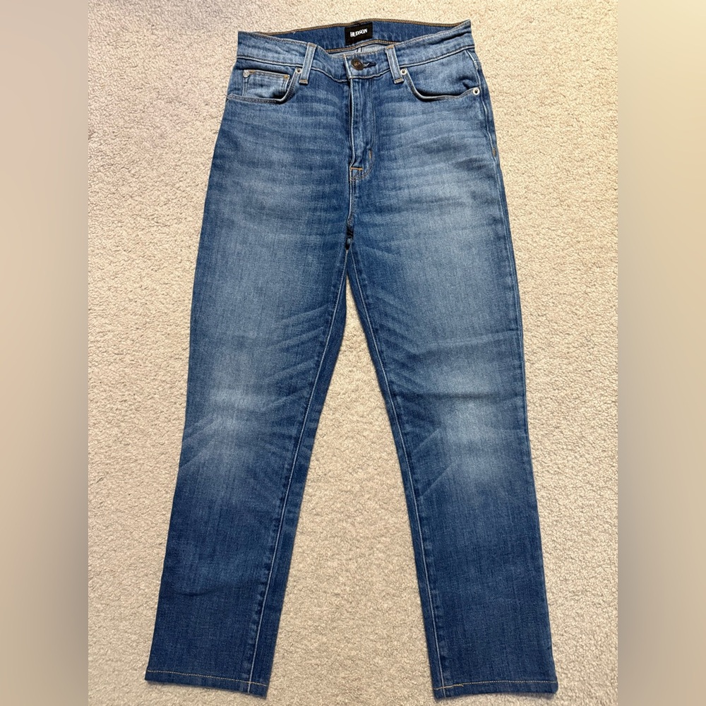 Hudson Zoeey high rise straight jeans size 25